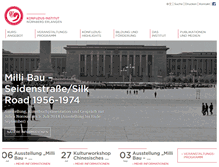 Tablet Screenshot of konfuzius-institut.de
